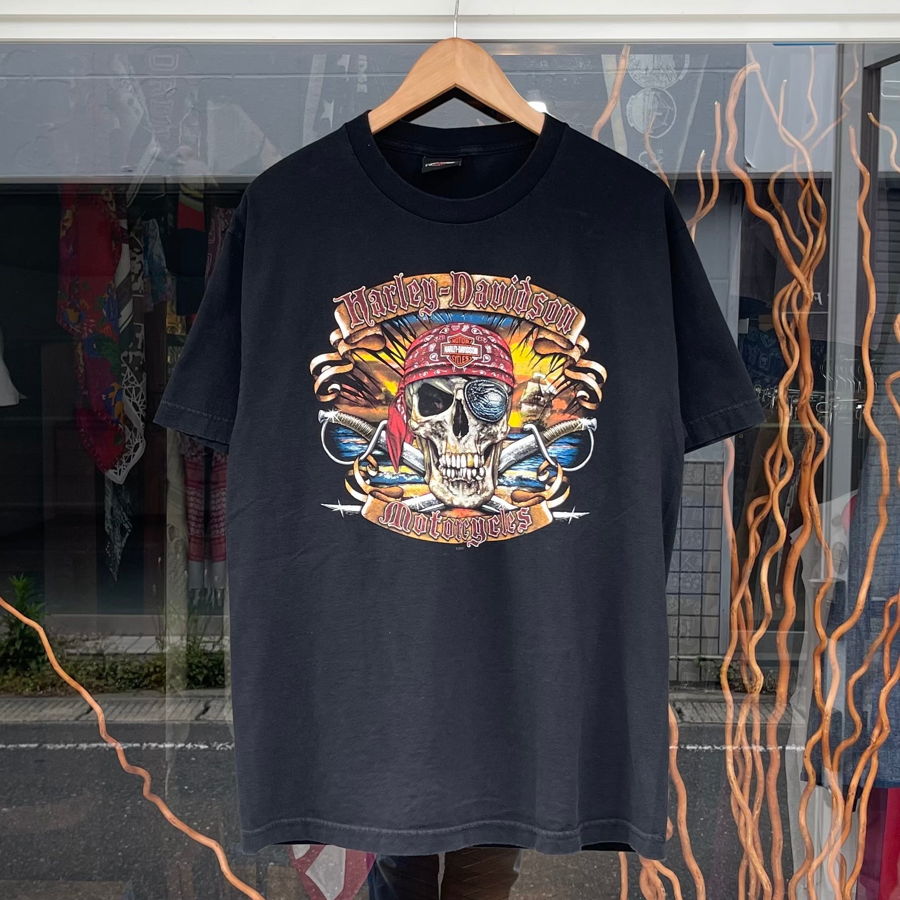 【Sz:L?】10s HARLEY DAVIDSON 『Orland』 Tシャツ