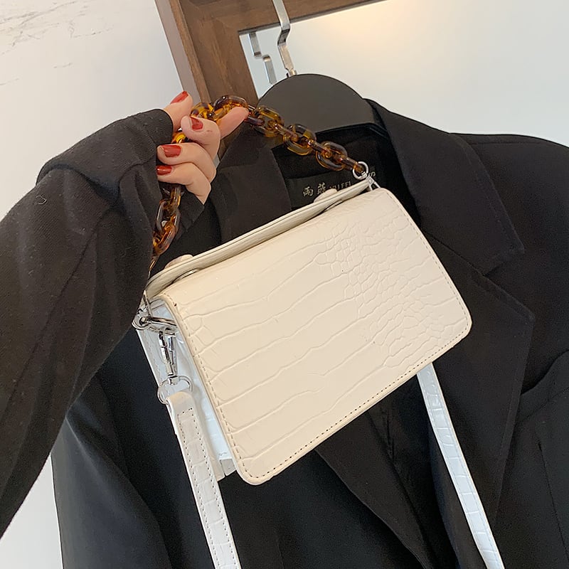 チェーン サマーパターン 夏物 スクウェア メッセンジャーバッグ Tiancai_Wing_Bag34792782921