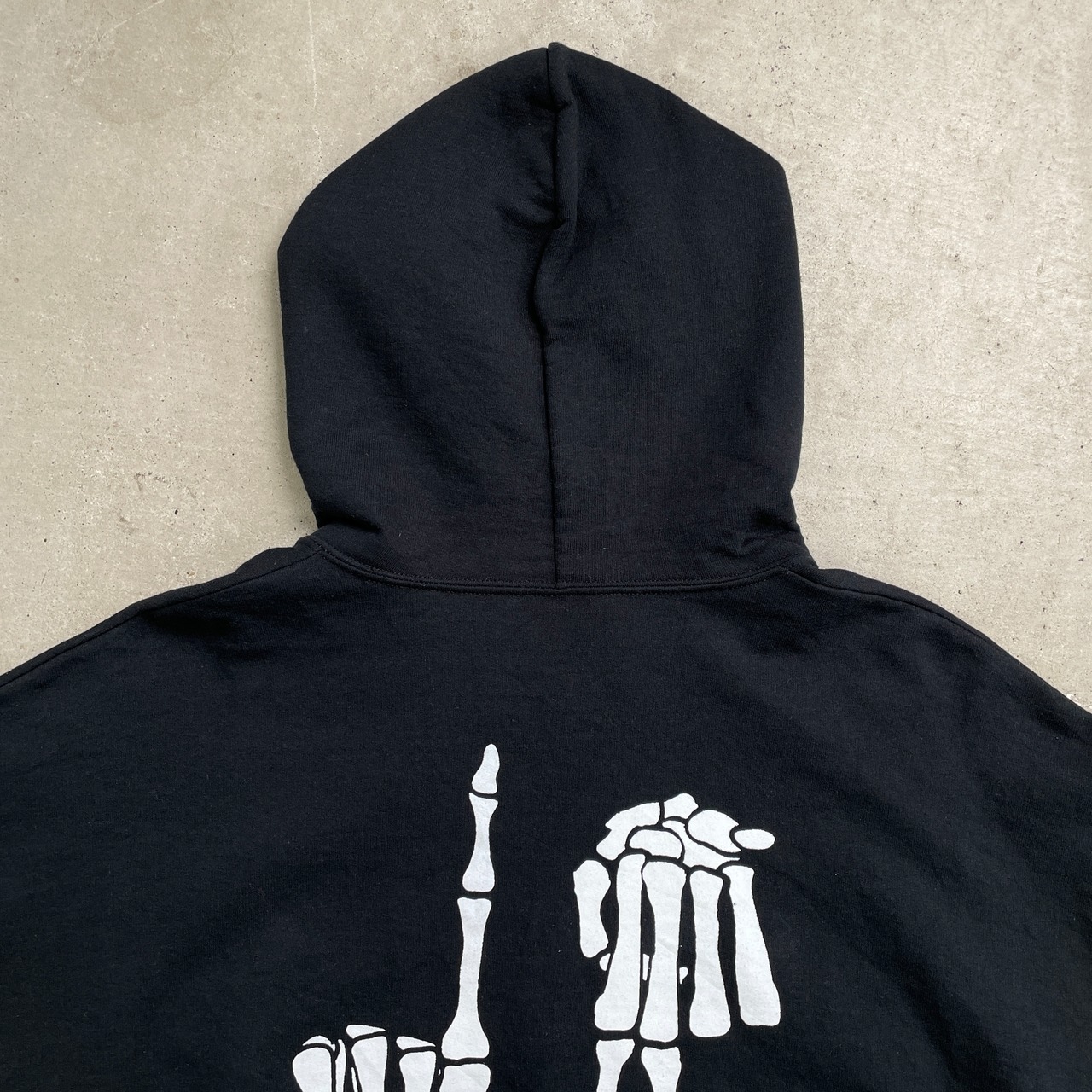 DEATH ROW RECORDS プリントスウェットパーカー HIPHOP メンズXL 古着 