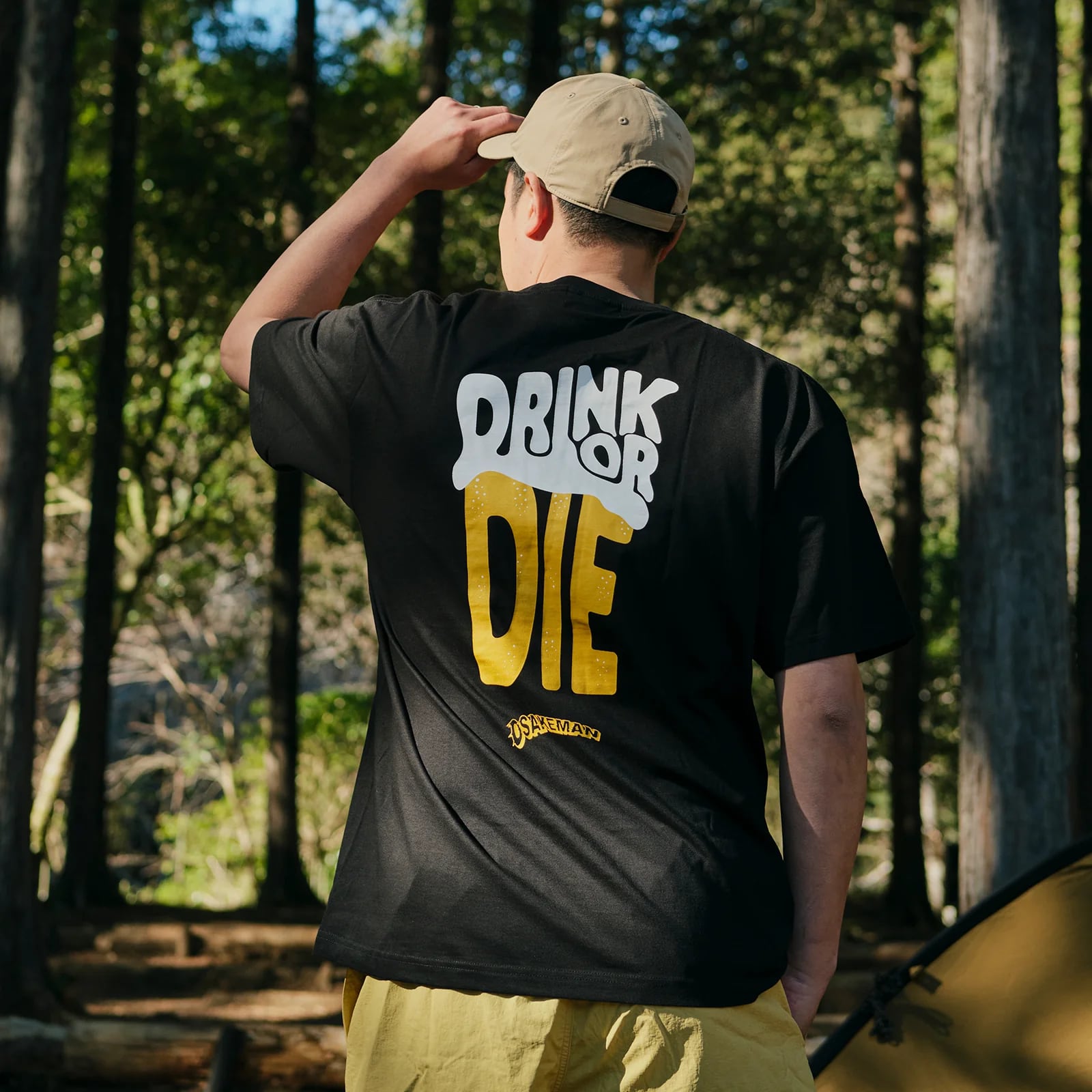 HILLS FIELD DRINK OR DIE T-Shirt 【 ブラック 】ヒルズフィールド