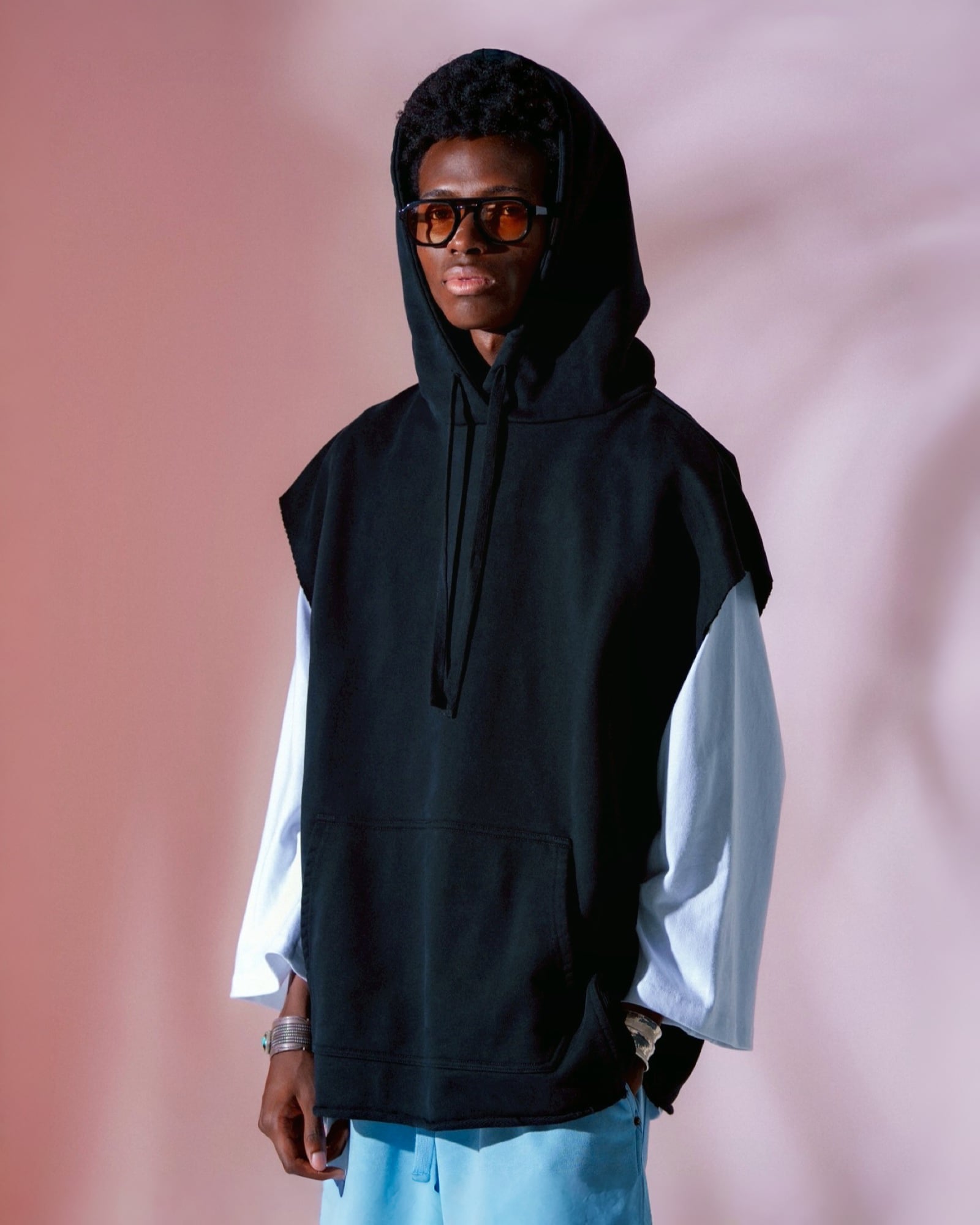 【1.30】ノースリヘビーウエイトスウェットフーディー|ブラック