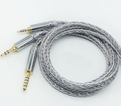 【JSHiFi-Warrior】QDC4.4mmリケーブル 16芯銀メッキ ケーブル 4.4mmイヤホンアップグレードケーブル QDCイヤフォン交換ケーブル (QDC4.4mm)