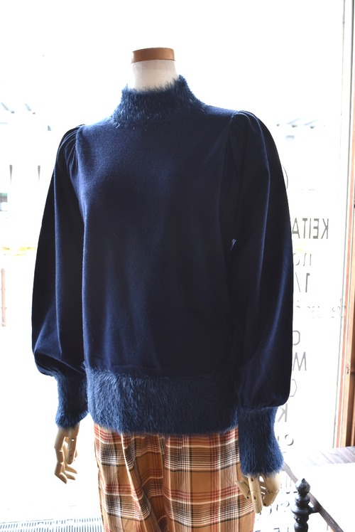 EMUE(エミュー) 25A/W ニットコンビプルオーバー