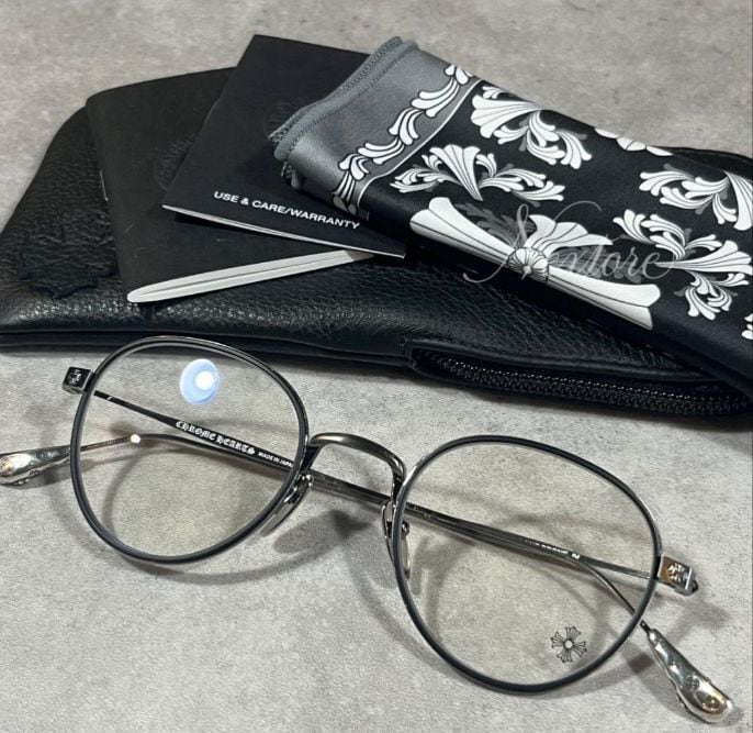 CHROME HEARTS クロムハーツ MBK/AS BONE PRONE IV メガネ 眼鏡