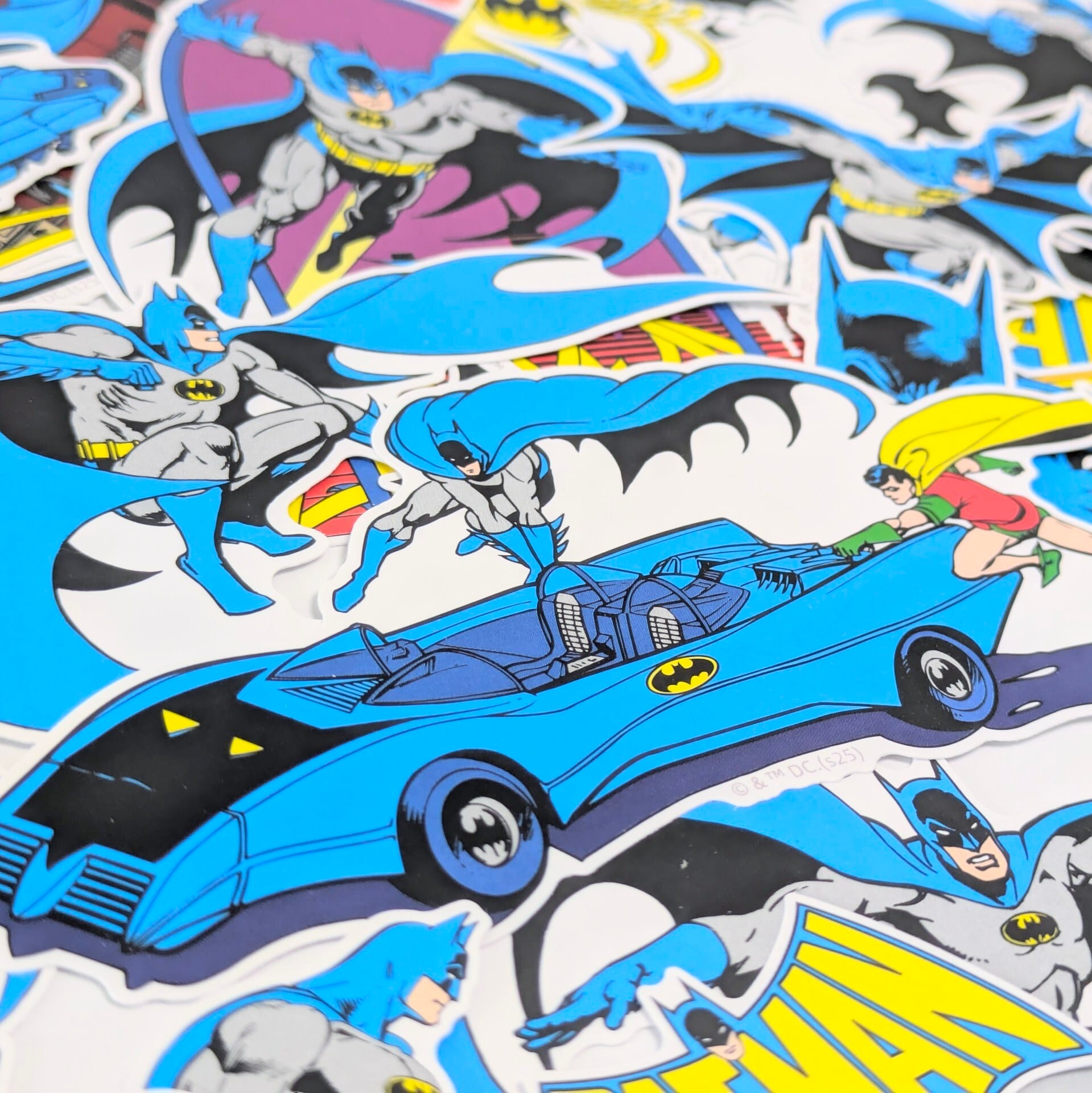 送料無料!【 BATMAN / バットマン 】STICKER(ステッカー)47枚SET 〚アメリカン雑貨 アメトイ〛