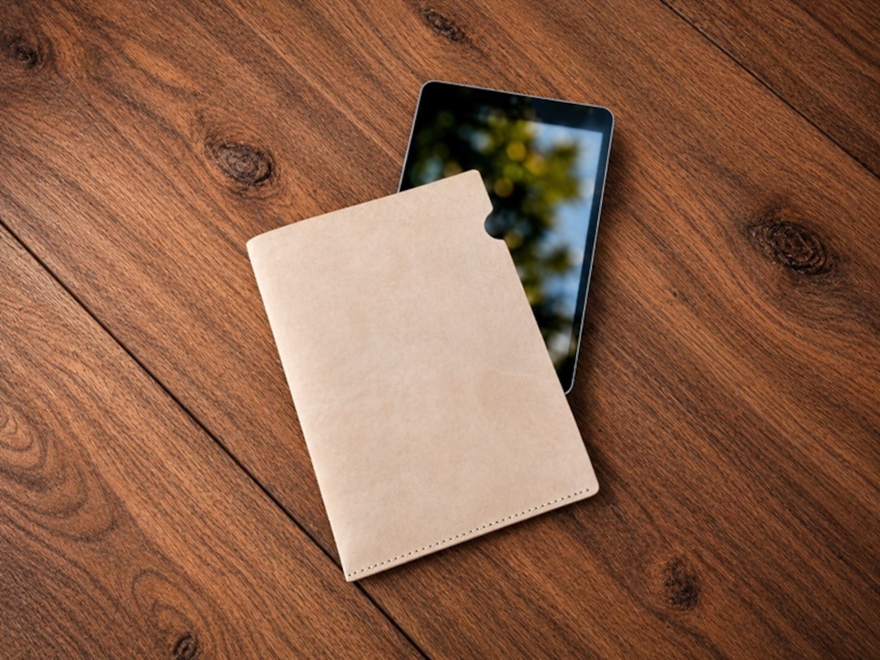 ヌメ革の書類ケース・A5