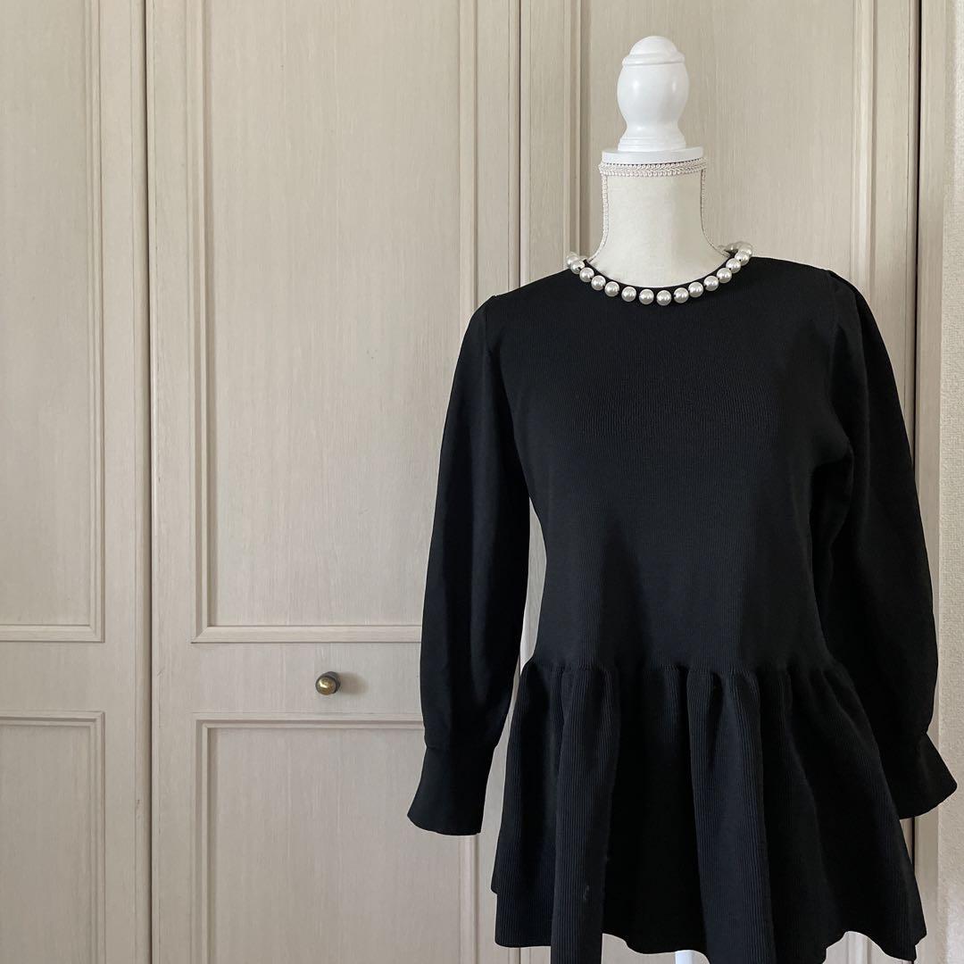 アルページュストーリー パール付きダンボールプルオーバー （16  