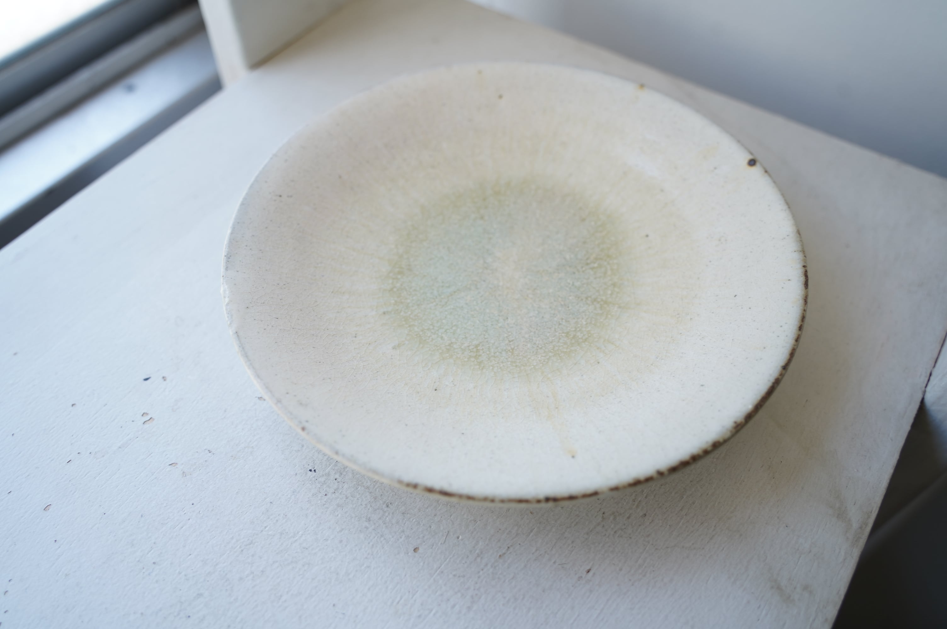 54 5寸皿 灰粉引 北岡幸士 3