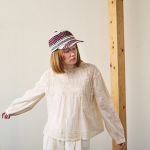 Geo cap-幾何学模様のキャップ-