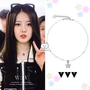 ★BABYMONSTER ローラ 着用！！【VVV】HIGHTEEN DAISY FRESH WATER PEARL NECKLACE