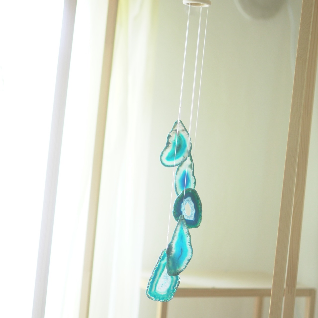 SIOSAI 10 - アゲートヒーリングチャイム / Agate Sun Catcher Wind Chime 759