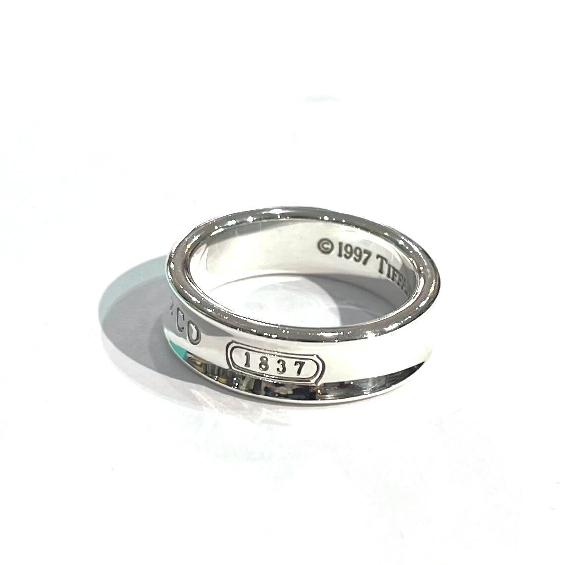 TIFFANY&CO】1973 ナローデザインシルバーリング 19.5号／ヴィンテージ