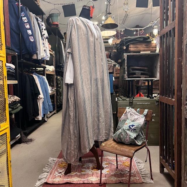 ICHI Antiquites（イチアンティークス） インディゴストライプドレス