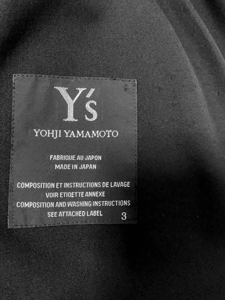 Solid Color Design Short Tailored Jacket "Y's"
