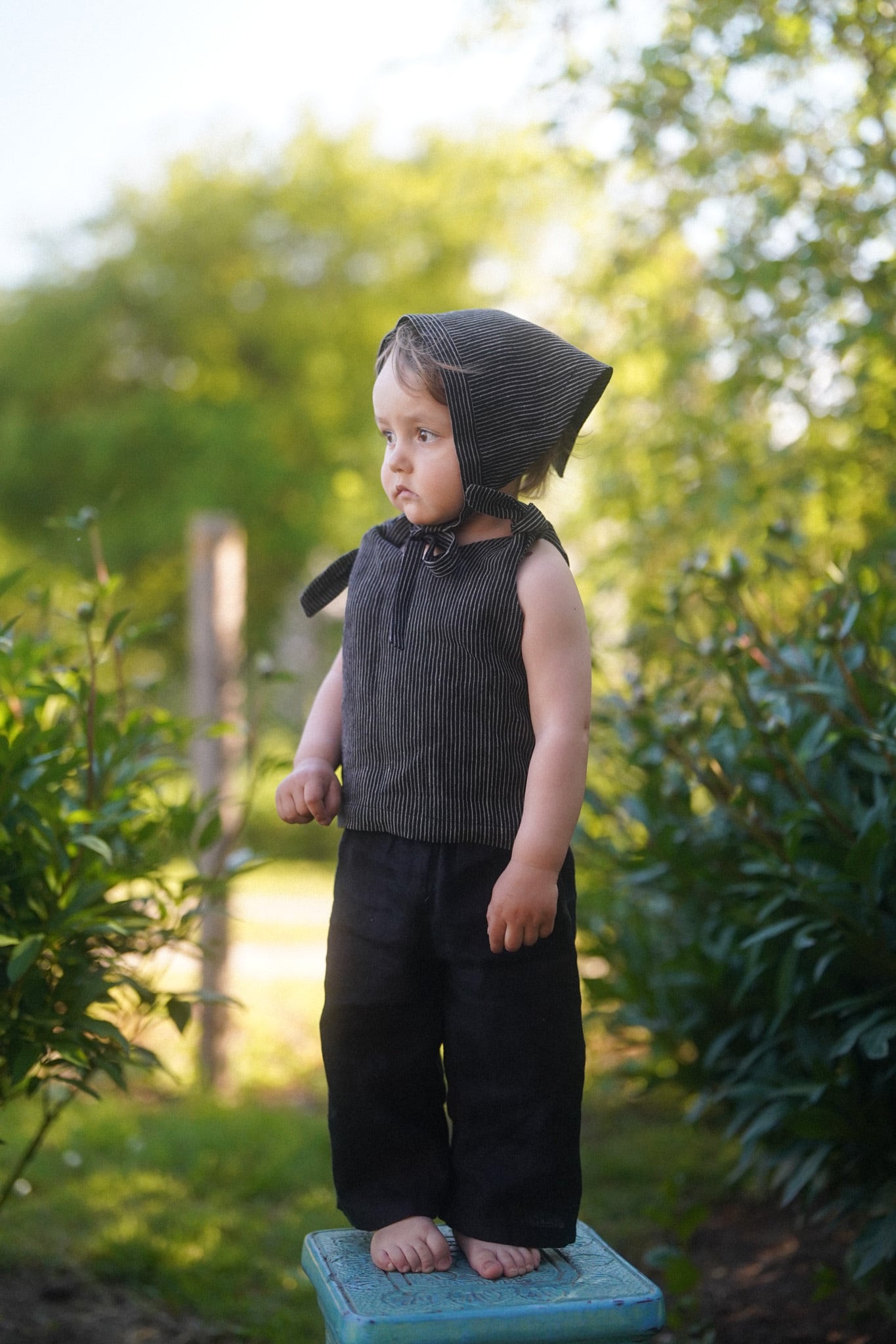 【即納】SHOMKA LINEN SCARF HAT