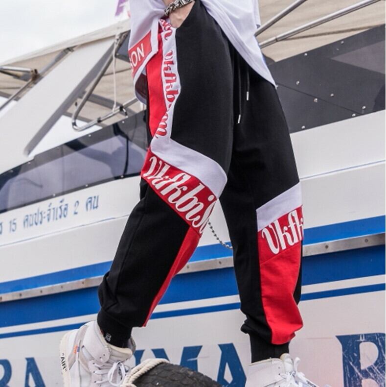 全1色 スウェットパンツ プリント カジュアル ストリート