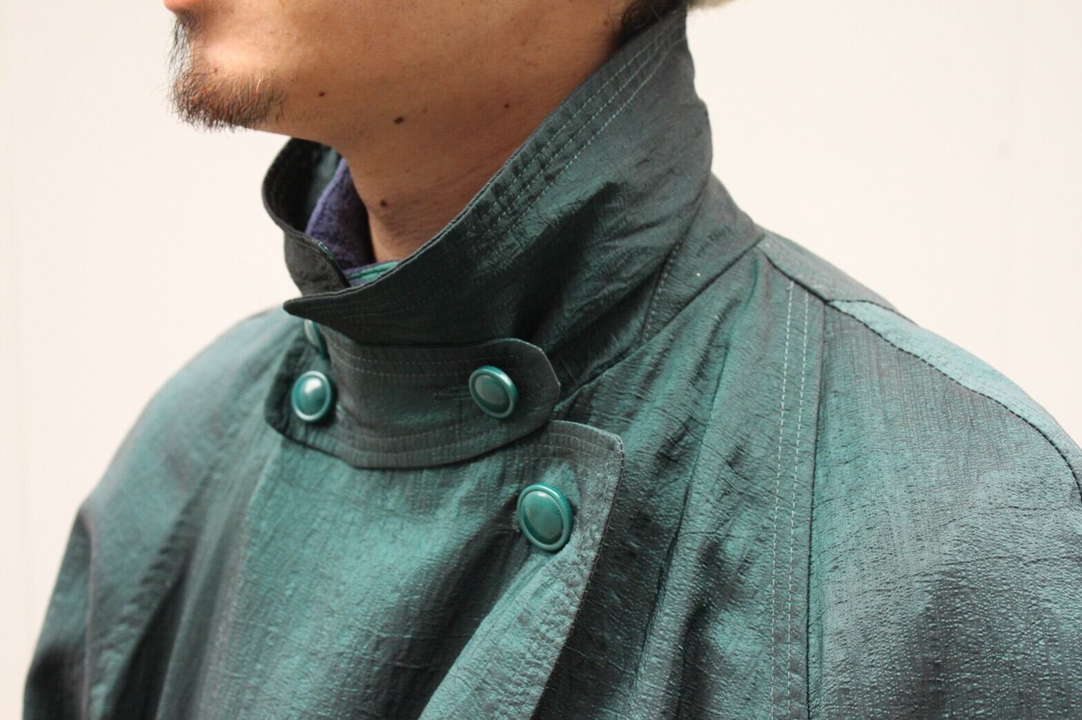 【希少】80s ビンテージ　トレンチコート　ロンドンフォグ　レアモデル　玉虫色 80s LONDON FOG Trench Coat 玉虫 | VOLAR