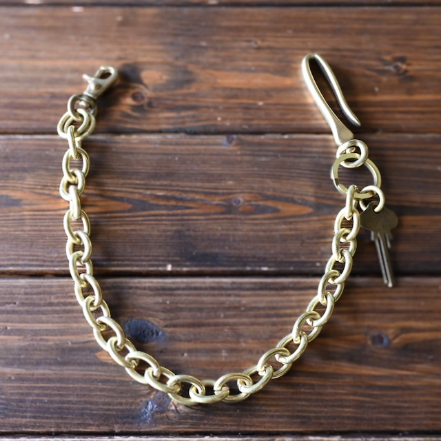 【Wallet Chain Brass 太丸小判】