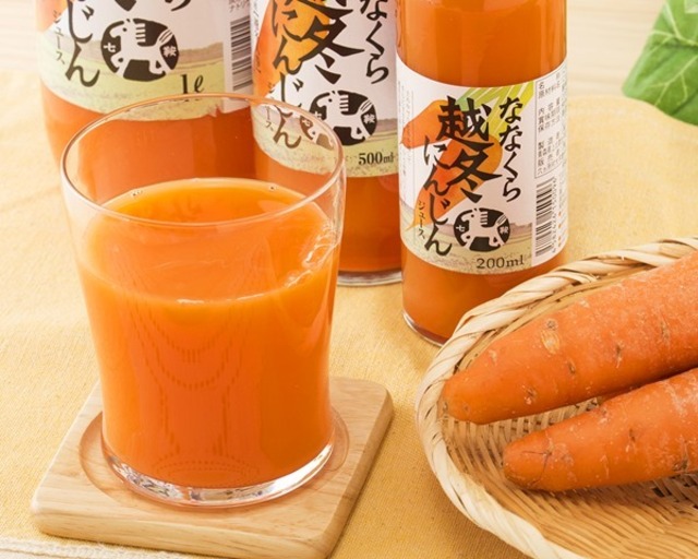 ななくら越冬にんじんジュース1L  3本セット
