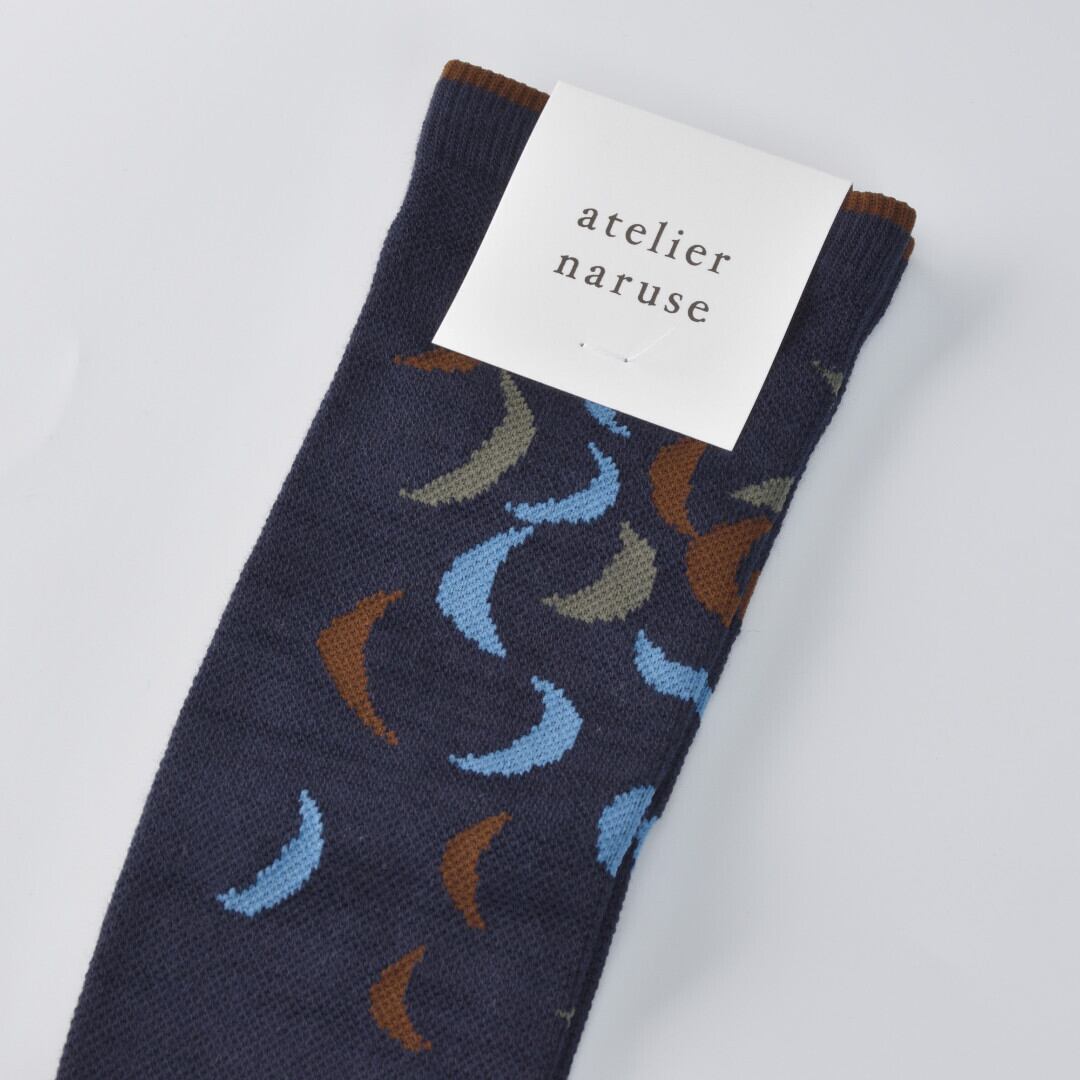 atelier naruse アトリエナルセ コットンウール moon dance 着圧ソックス 冷え性の方にお勧めの靴下が発売です。