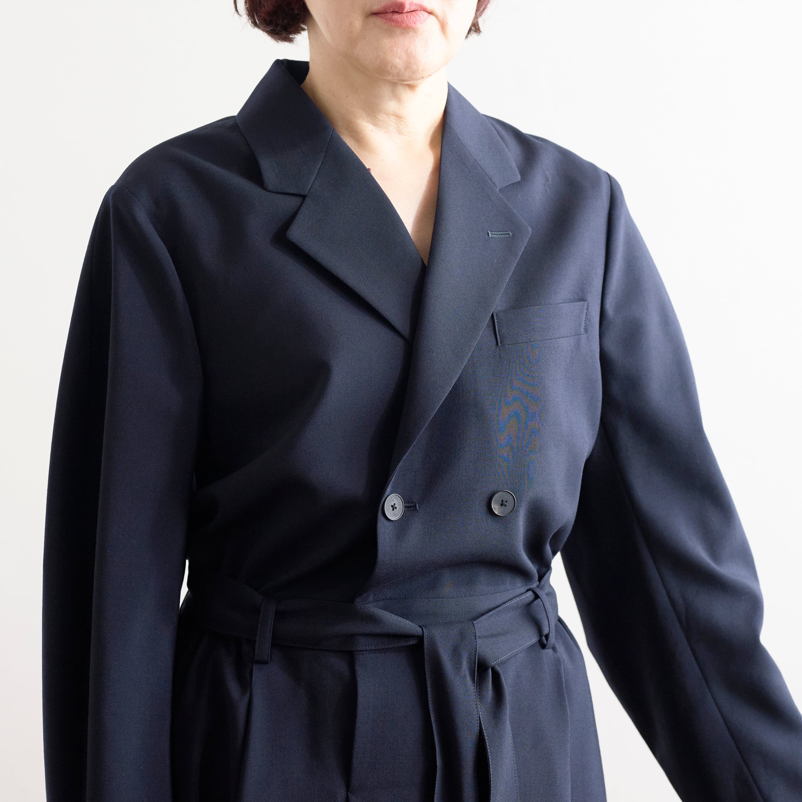 30%off】LOEFF ロエフ W TORO ダブルブレスト ドレス 8826-209-0124