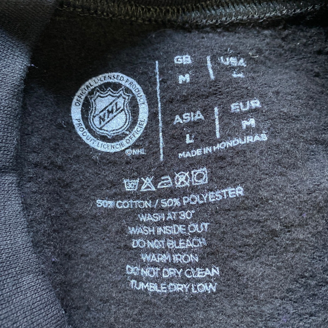NHL ロサンゼルス・キングス チームロゴプリント スウェット メンズM 