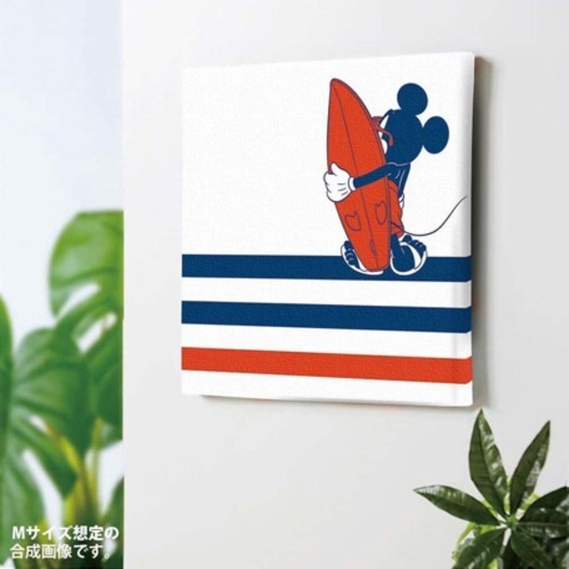 ミッキーマウス アートパネル Mサイズ