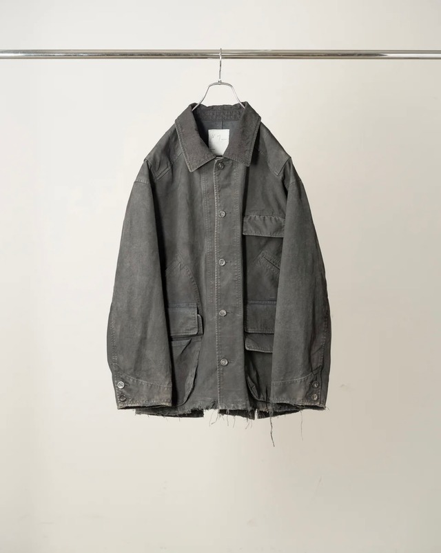 ANCELLM / FINX HUNTING JACKET (BLACK)