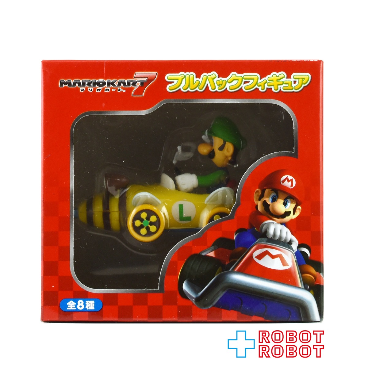 ニンテンドー マリオカート / ルイージ プルバック フィギュア 2011 未 