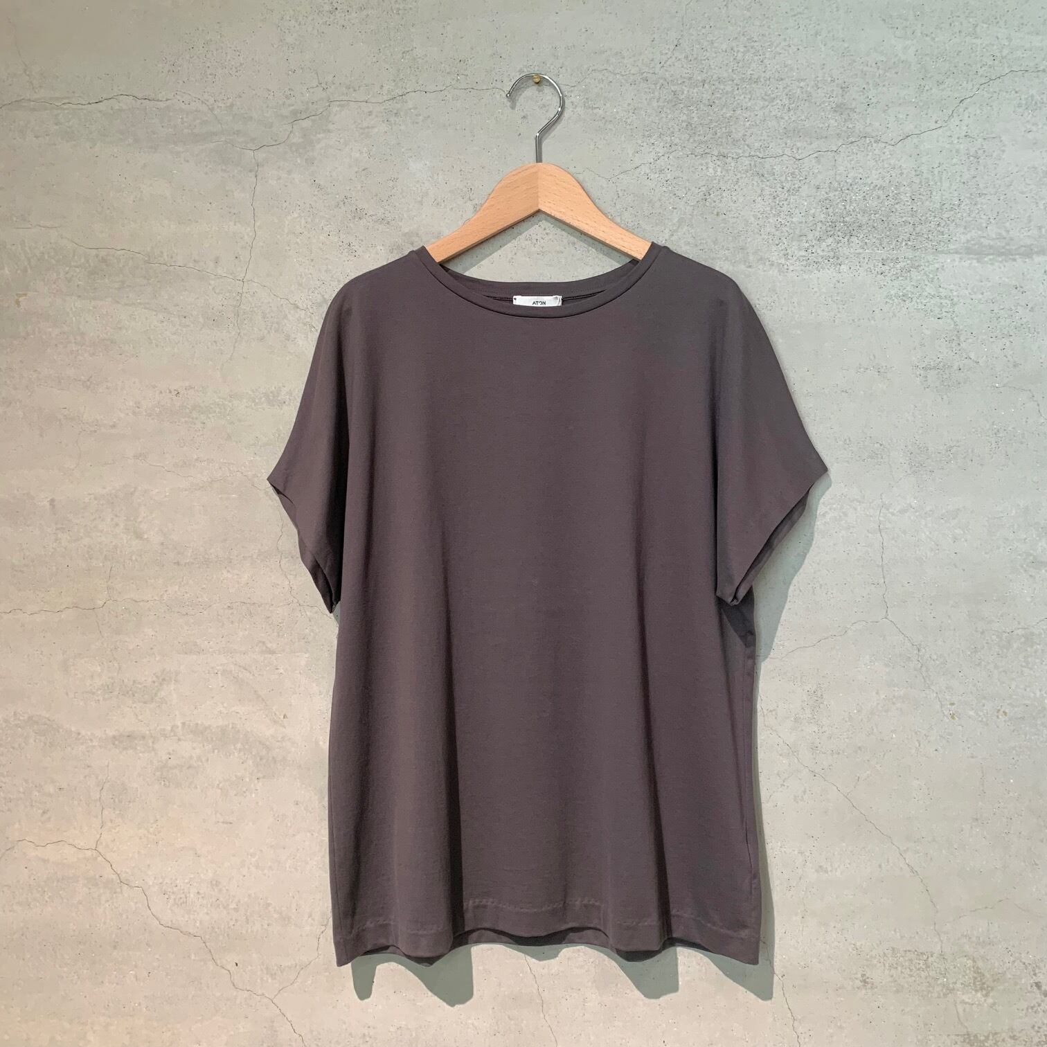 ATON】SUVIN 60/2 CAP SLEEVE T-SHIRT/KKAGSW(CM)0017 | eighty88eight
