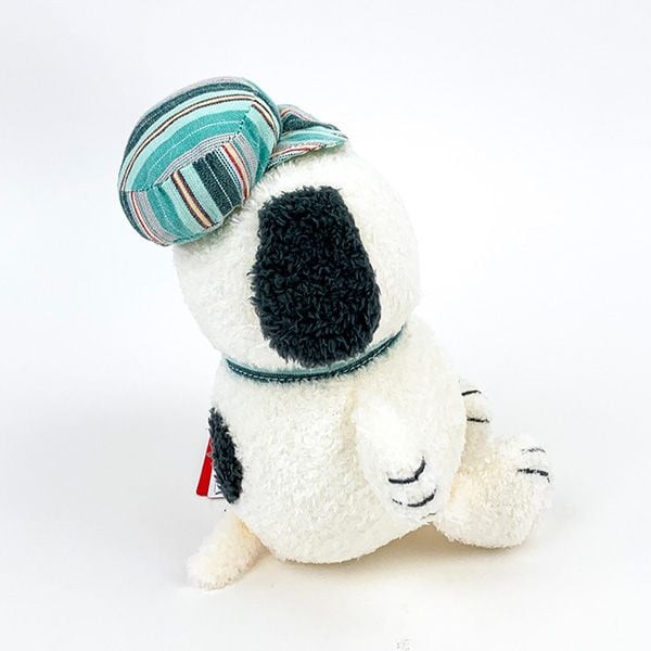 スヌーピー オラフ ミントストライプ ぬいぐるみ Sサイズ インテリア