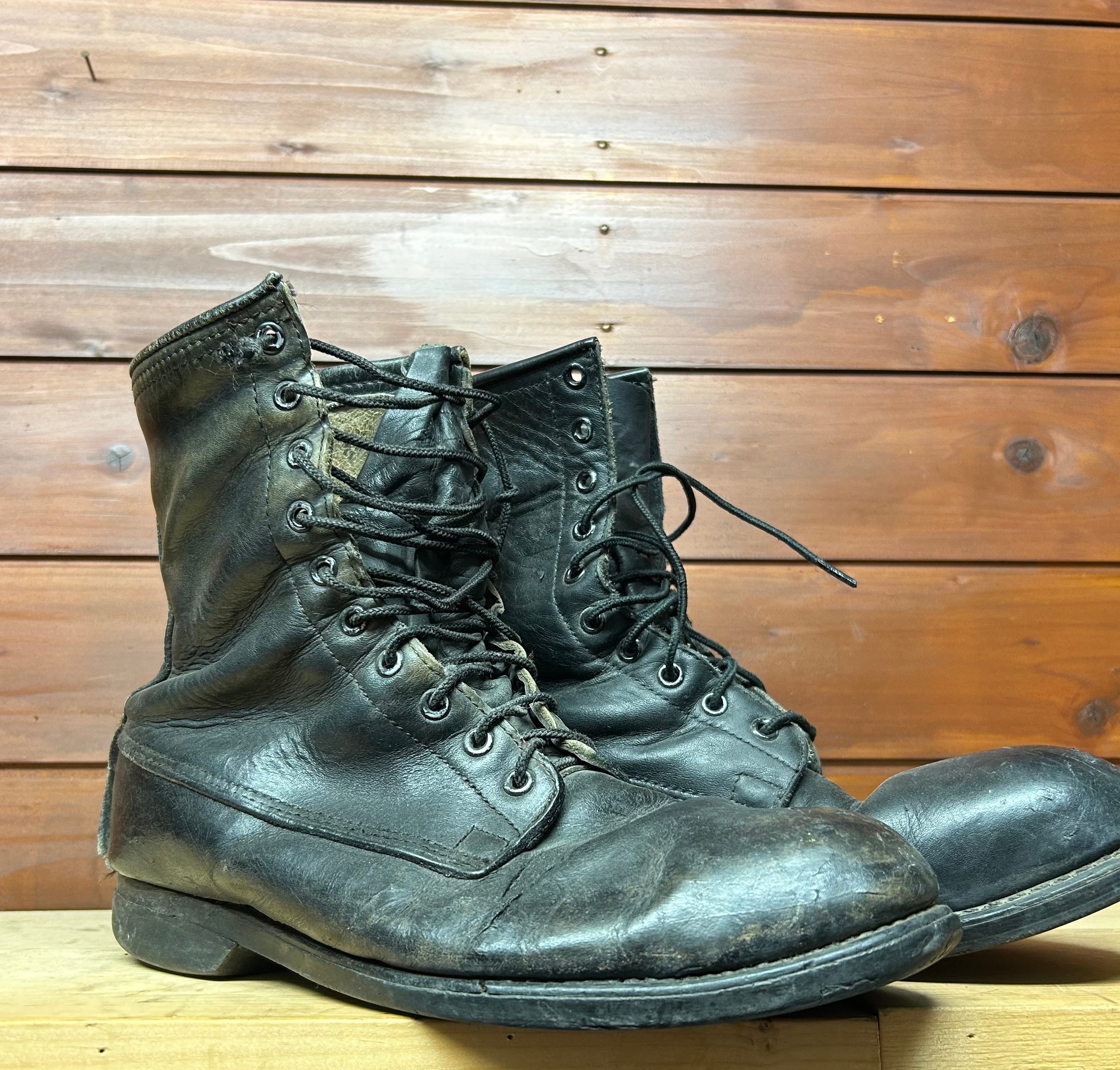 90s' コンバットブーツ | BaseEXCHANGE/ベースエクスチェンジ【BX】