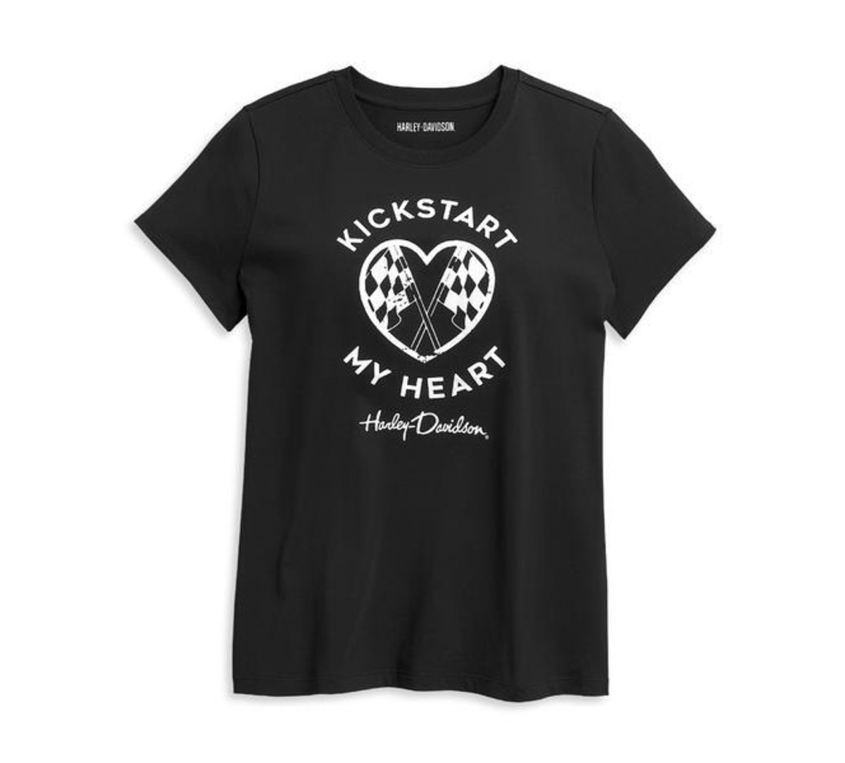 Women's Kickstart My Heart Graphic Tee | ハーレーダビッドソン福岡