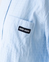 〈miu miu〉Short length shirt 2023AW