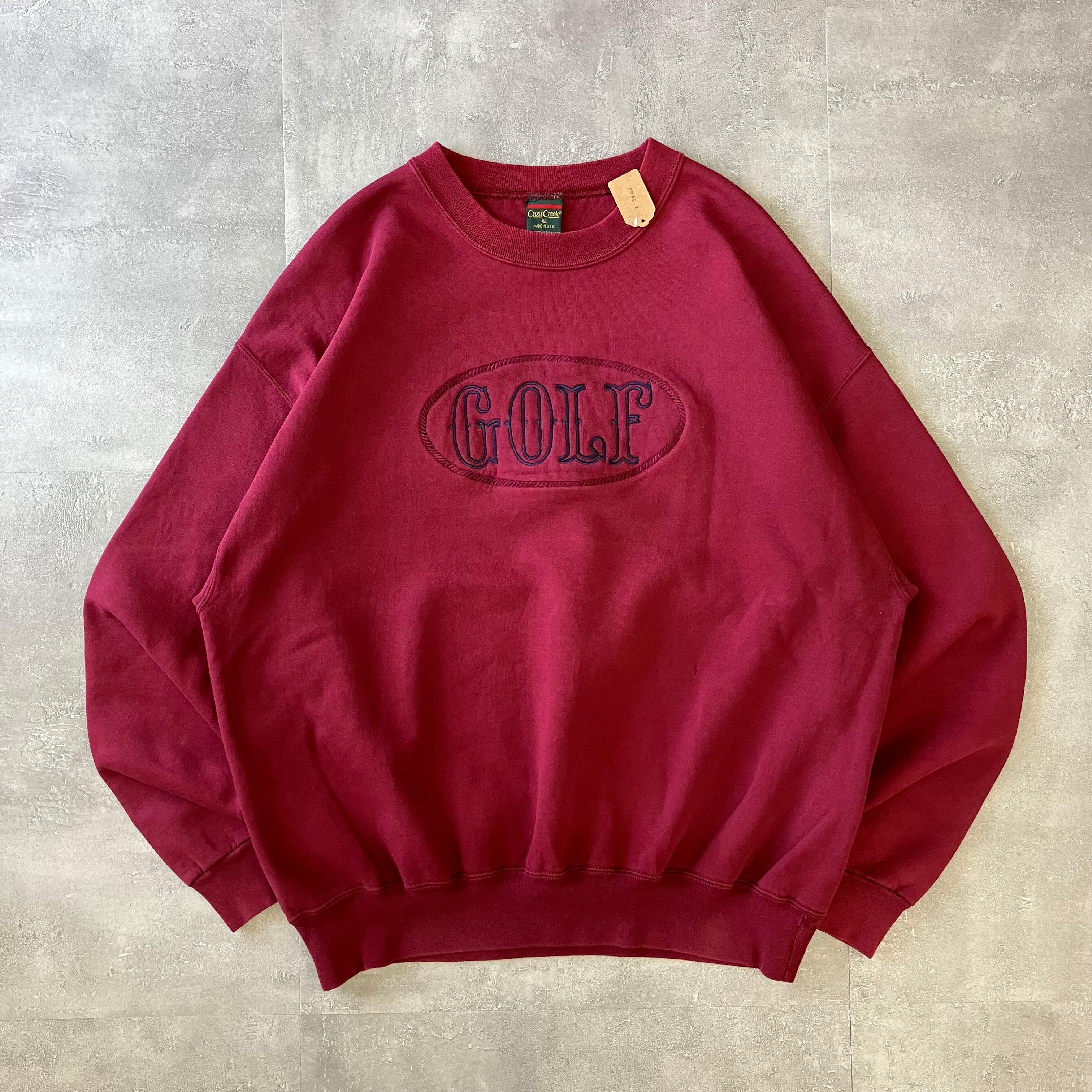 CROSS CREEK 90s usa製 スウェット 刺繍 XL No.1901