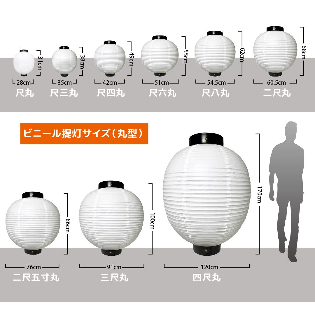 焼鳥 提灯 ビニール 尺丸 店舗用品 通販 名入れ 屋外 看板 | 看板と