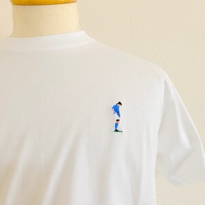 Legend Embroidery T-shirts ～Football～　Fantasista / White