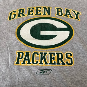 Reebok シーボック　パッカーズ　半袖　Tシャツ　アメフト　スポーツ　グレー　商品番号 553