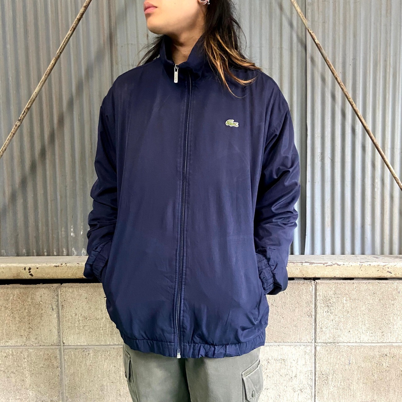 LACOSTE SPORT ラコステ フレンチラコステ ウィンドブレーカー メンズL 