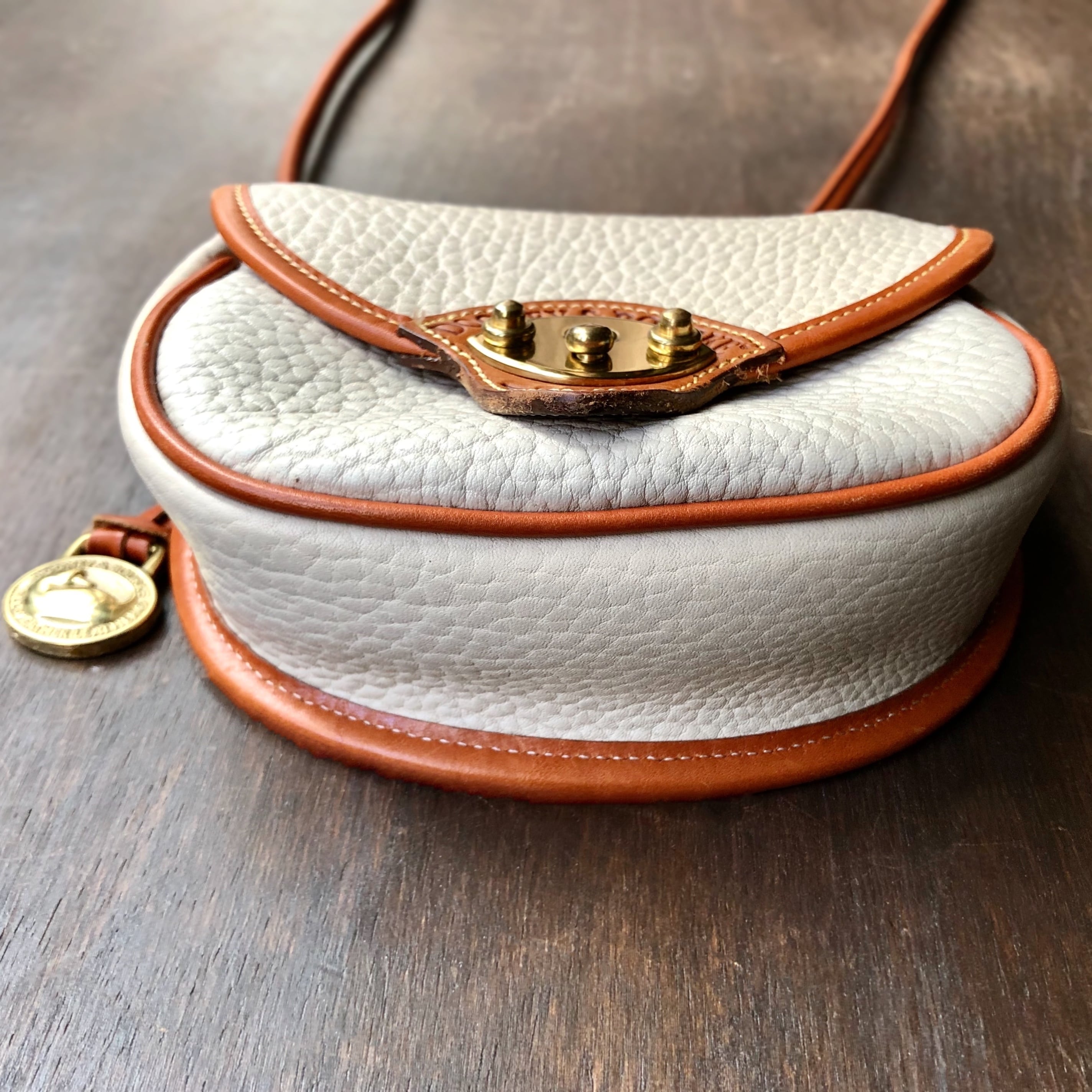 1980s 【Dooney & Bourke】Leather Mini Shoulder Bag / ドゥーニー