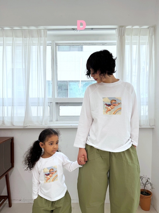 【取寄】dress monster|hero tee (mom)|ヒーローT(ママ)|FREE|mom|26 autumn