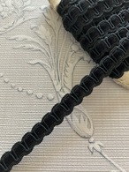 フランスVintage ブレード ノワール 黒 12mm カルトナージュ デコレーション材