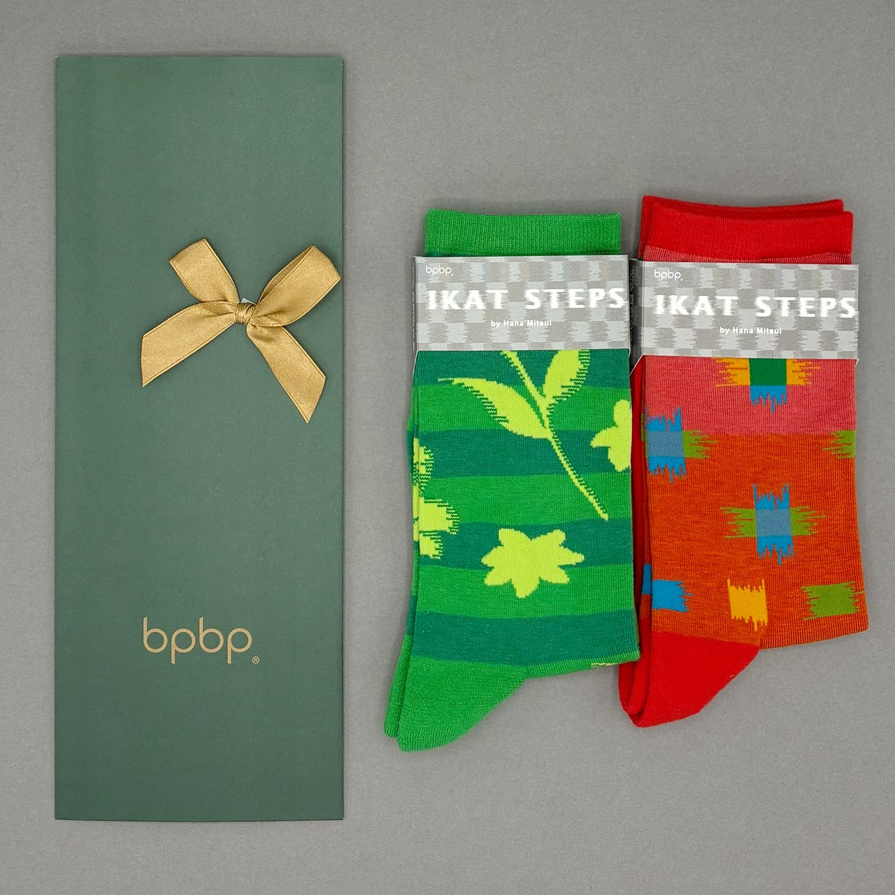 【SOCKS 2 PAIR GIFT SET】HANA MITSUI ソックス2足ギフトセット