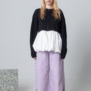 アウラアイラ AULA AILA 2WAY BALLOON KNIT