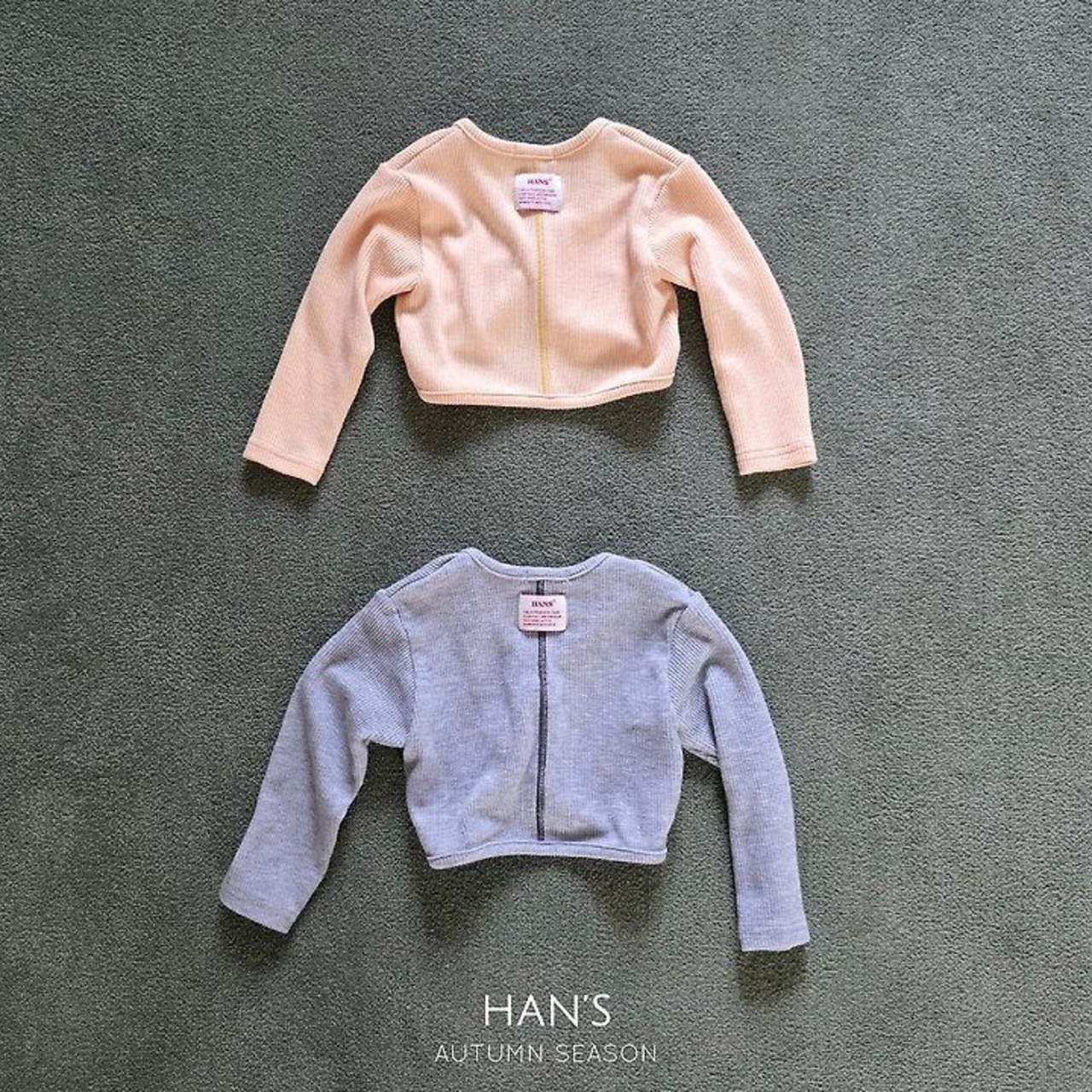韓国子供服 / 26Autumn / 〖取寄〗Hans / ボレロカーディガン / キッズ服 / ジュニア服 *XS~JM*