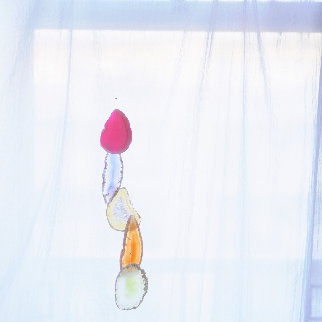 Treasure Pieces - アゲートヒーリングチャイム / Agate Sun Catcher Wind Chime 225