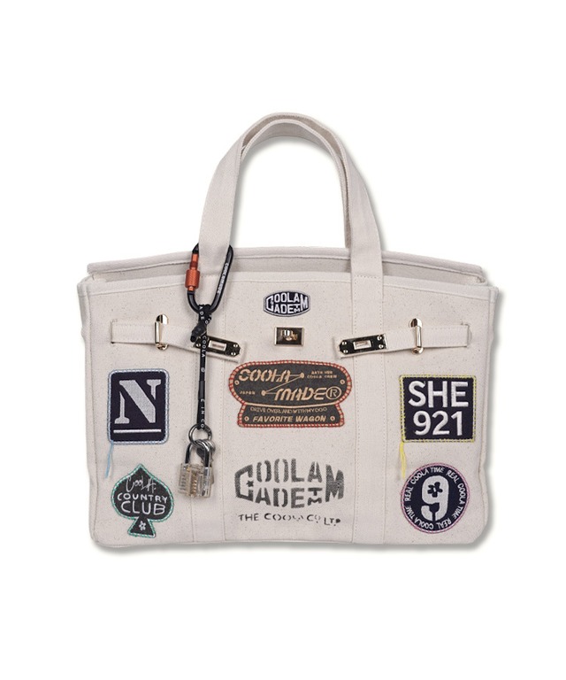 【直営限定ITEM】TYPE-G　マルチワッペンターンロックハンドバッグ　CQ-48507H