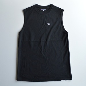 チャンピオン(Champion) ノースリーブ 黒 M メキシコ製 USA企画
