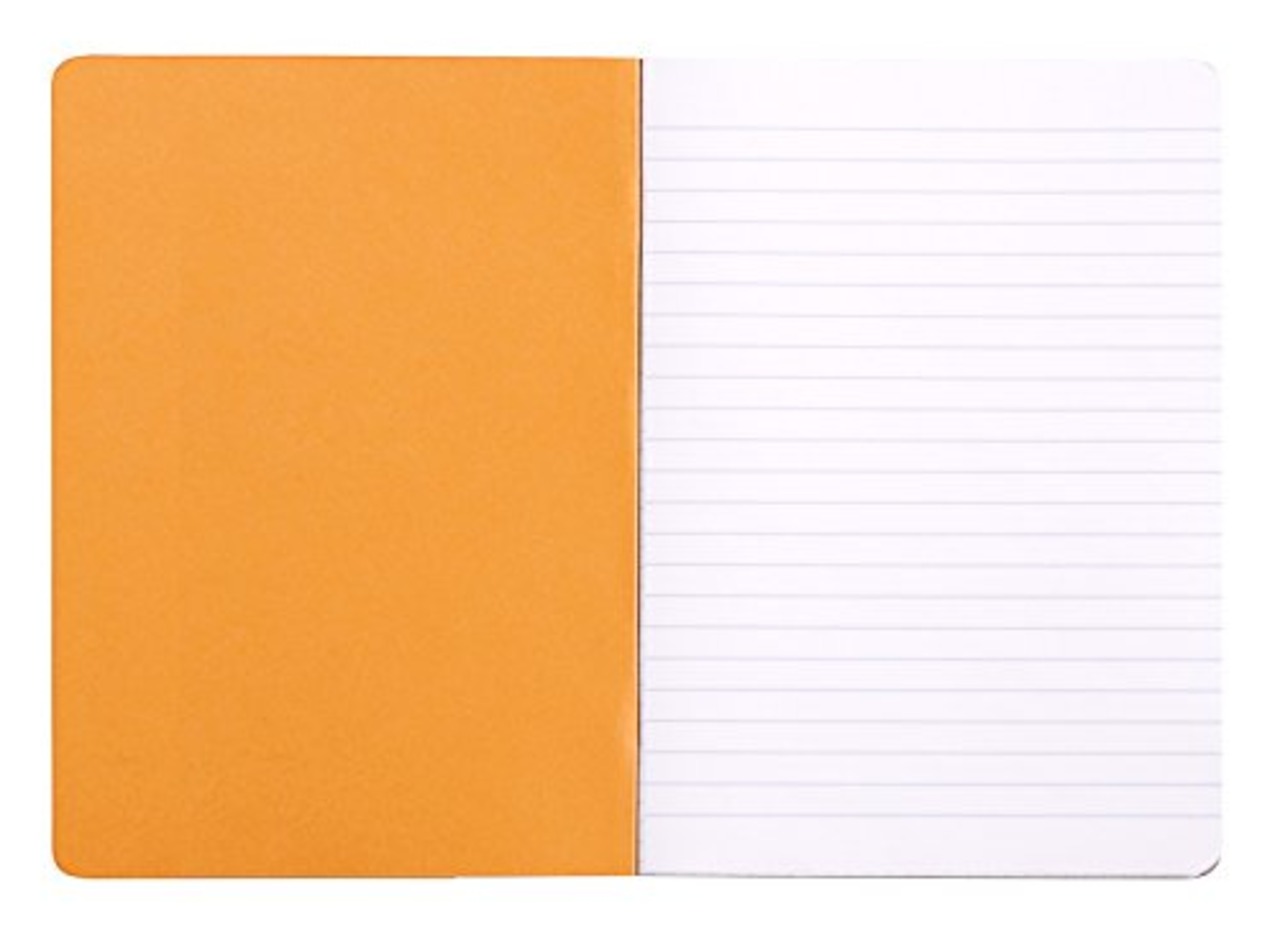 ロディア ホチキス留めノート A5 クラシック 横罫 オレンジ cf119188