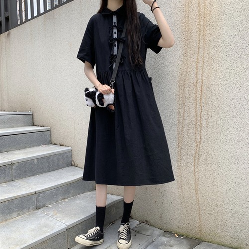 ✞ リボンチェック柄スカート カラー スウィート ✞ゴスロリ SM ミリ 甘ロリ クラロリ 和ロリ エレガント 黒ロリ 姫ロリ 華ロリ BB-BB4197748